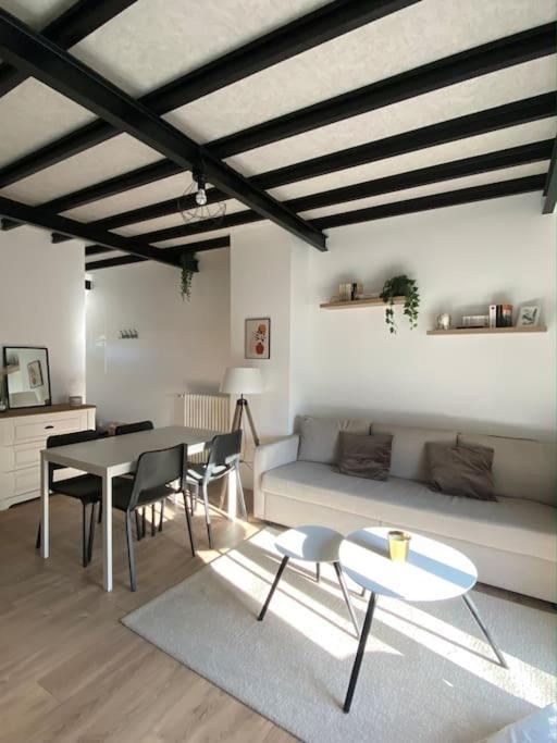Appart Renove En Duplex Avec Terrasse Et Garage Bouleurs 외부 사진
