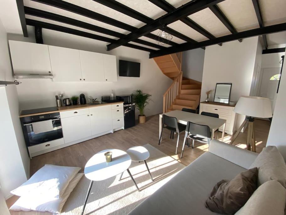 Appart Renove En Duplex Avec Terrasse Et Garage Bouleurs 외부 사진